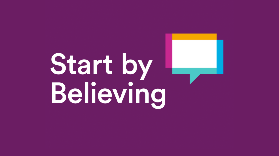 Image: Start By Believing Day Banner