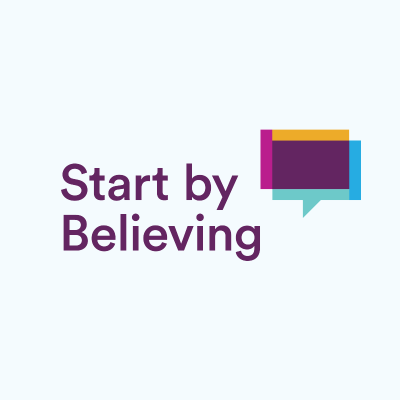 Start by Believing logo